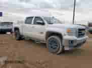 2014 GMC Sierra 1500 SLE with VIN 3GTU2UEC9EG105614, listed as a Copart auction lot 85557075 with 238,351 mi miles and Salvage title. Bid and sale history available at DreamBid. Image 4.