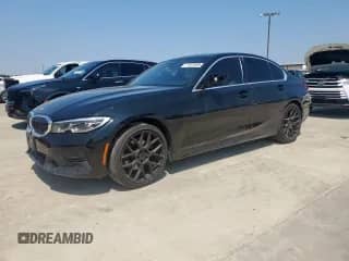 2020 BMW 3 Series 330i with VIN WBA5R1C00LFH36290, listed as a Copart auction lot 71831865 with 153,385 mi miles and Clean title. Bid and sale history available at DreamBid. Image 1.