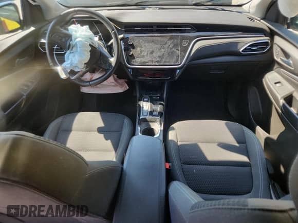 2022 Chevrolet Bolt EUV LT z VIN 1G1FY6S00N4106850, wystawiony jako Copart lot #71030465 z przebiegiem Nie podano mil oraz Szkoda całkowita • Salvage title. Historia ofert i sprzedaży dostępna na DreamBid. Obrazek 8.