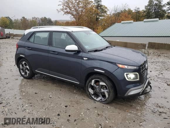 2023 Hyundai Venue Limited z VIN KMHRC8A30PU233462, wystawiony jako Copart lot #87000755 z przebiegiem 34 800 mil mil oraz Szkoda całkowita • Salvage title. Historia ofert i sprzedaży dostępna na DreamBid. Obrazek 4.