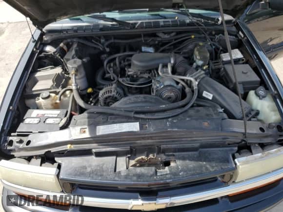 2004 Chevrolet S-10 LS z VIN 1GCDT13X84K146700, wystawiony jako Copart lot #57157835 z przebiegiem 164 393 mil mil oraz Szkoda całkowita • Salvage title. Historia ofert i sprzedaży dostępna na DreamBid. Obrazek 11.