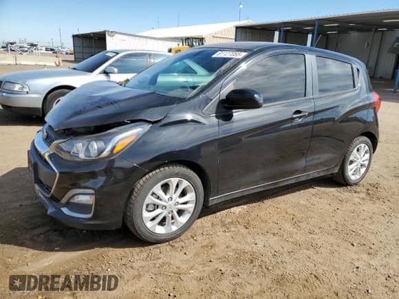 2020 Chevrolet Spark LT z VIN KL8CD6SA0LC450690, wystawiony jako Copart lot #81127085 z przebiegiem 82 406 mil mil oraz Szkoda całkowita • Salvage title. Historia ofert i sprzedaży dostępna na DreamBid. Obrazek 1.