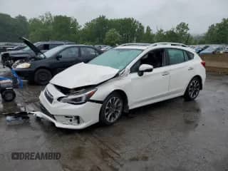 2021 Subaru Impreza Limited z VIN 4S3GTAU62M3700066, wystawiony jako Copart lot #61061905 z przebiegiem Nie podano mil oraz Szkoda całkowita • Salvage title. Historia ofert i sprzedaży dostępna na DreamBid. Obrazek 1.