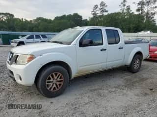 2017 Nissan Frontier SV with VIN 1N6DD0FRXHN712085, listed as a Copart auction lot 57154135 with 110,769 mi miles and Salvage title. Bid and sale history available at DreamBid. Image 1.