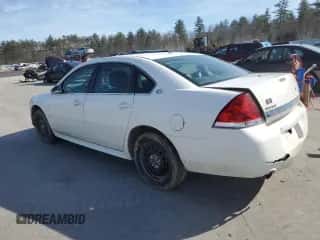 2009 Chevrolet Impala Police Police with VIN 2G1WS57M691286103, listed as a Copart auction lot 48233805 with 175,341 mi miles and Salvage title. Bid and sale history available at DreamBid. Image 2.