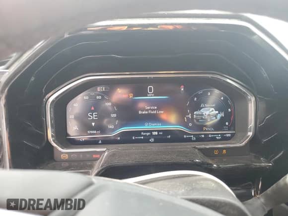 2024 Chevrolet Silverado 3500HD LTZ with VIN 1GC4YUEY6RF197332, listed as a Copart auction lot 67142545 with 57,658 mi miles and Salvage title. Bid and sale history available at DreamBid. Image 9.