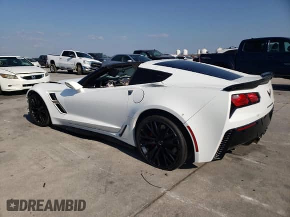 2019 Chevrolet Corvette Grand Sport 1LT with VIN 1G1YW2D74K5113002, listed as a Copart auction lot 75448024 with Not provided miles and Salvage title. Bid and sale history available at DreamBid. Image 2.