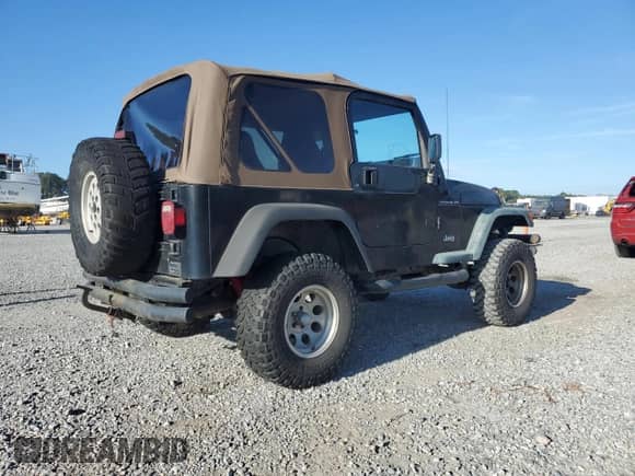 1997 Jeep Wrangler SE with VIN 1J4FY29P4VP542595, listed as a Copart auction lot 81705575 with 177,280 mi miles and Clean title. Bid and sale history available at DreamBid. Image 3.