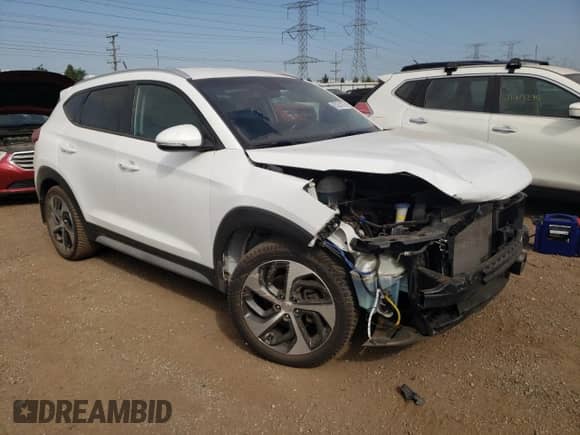 2017 Hyundai Tucson Eco z VIN KM8J3CA25HU376433, wystawiony jako Copart lot #80351675 z przebiegiem 83 730 mil mil oraz Szkoda całkowita • Salvage title. Historia ofert i sprzedaży dostępna na DreamBid. Obrazek 4.