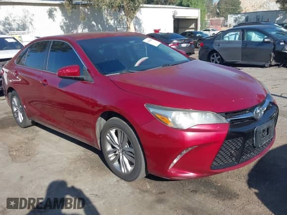 2017 Toyota Camry SE with VIN 4T1BF1FK2HU654942, listed as a IAAI auction lot 43496835 with 78,509 mi miles and . Bid and sale history available at DreamBid. Image 1.