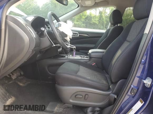 2018 Nissan Pathfinder S with VIN 5N1DR2MM9JC647184, listed as a Copart auction lot 64950495 with 109,616 mi miles and Salvage title. Bid and sale history available at DreamBid. Image 7.