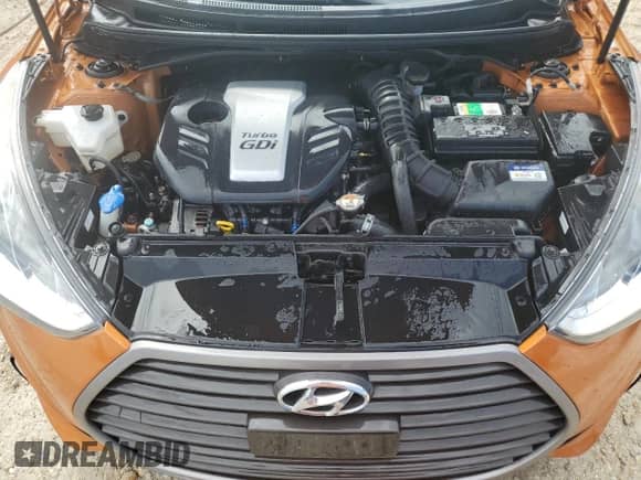 2016 Hyundai Veloster Turbo z VIN KMHTC6AE2GU271416, wystawiony jako Copart lot #80127005 z przebiegiem 48 753 mil mil oraz Szkoda całkowita • Salvage title. Historia ofert i sprzedaży dostępna na DreamBid. Obrazek 11.