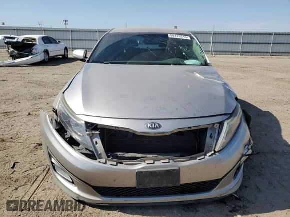 2014 Kia Optima LX with VIN 5XXGM4A78EG346874, listed as a Copart auction lot 59115315 with 117,167 mi miles and Salvage title. Bid and sale history available at DreamBid. Image 5.