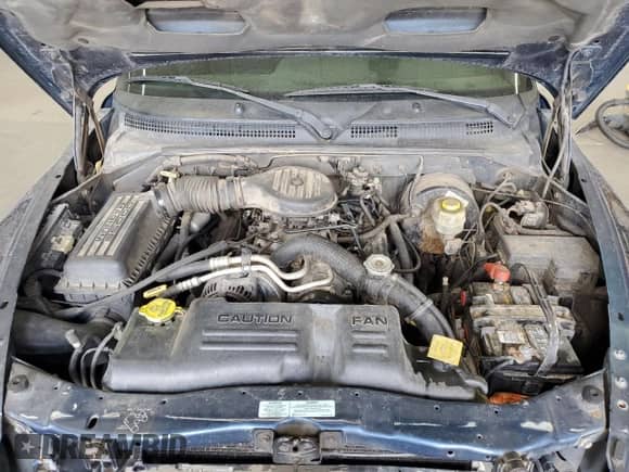 2000 Dodge Durango with VIN 1B4HS28Z9YF119487, listed as a Copart auction lot 69312745 with 168,746 mi miles and Salvage title. Bid and sale history available at DreamBid. Image 12.