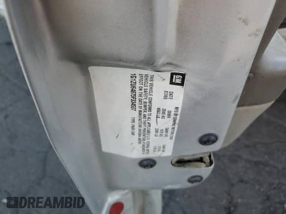 2005 Chevrolet Malibu Maxx LT с VIN 1G1ZU64875F334537, выставлен на аукционе Copart как лот 42649945 с пробегом 201 587 миль миль и Списание • Salvage title. История ставок и продаж доступна на DreamBid. Изображение 14.