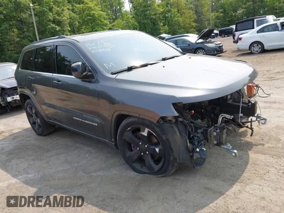 2015 Jeep Grand Cherokee Overland с VIN 1C4RJFCT4FC190728, выставлен на аукционе IAAI как лот 42383330 с пробегом Не указан миль и . История ставок и продаж доступна на DreamBid. Изображение 1.