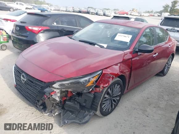 2024 Nissan Altima SV с VIN 1N4BL4DV3RN355070, выставлен на аукционе IAAI как лот 43270671 с пробегом 35 639 миль миль и . История ставок и продаж доступна на DreamBid. Изображение 17.