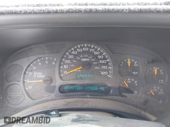 2003 Chevrolet Avalanche with VIN 3GNEC13T43G122148, listed as a IAAI auction lot 42481825 with 173,888 mi miles and . Bid and sale history available at DreamBid. Image 7.