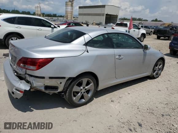 2010 Lexus IS 350 C с VIN JTHFE2C21A2500466, выставлен на аукционе Copart как лот 61407345 с пробегом 144 156 миль миль и Списание • Salvage title. История ставок и продаж доступна на DreamBid. Изображение 3.