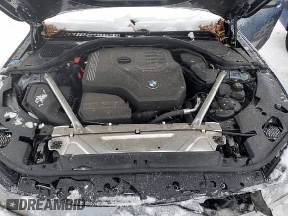 2022 BMW 4 Series 430i with VIN WBA23AT08NCK01780, listed as a Copart auction lot 88150095 with Not provided miles and Clean title. Bid and sale history available at DreamBid. Image 12.