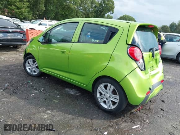 2014 Chevrolet Spark LS with VIN KL8CB6S97EC512293, listed as a IAAI auction lot 43315388 with 59,294 mi miles and . Bid and sale history available at DreamBid. Image 3.