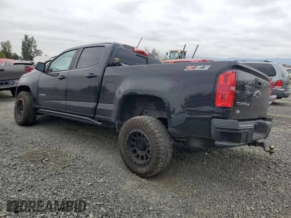 2019 Chevrolet Colorado 4WD Z71 with VIN 1GCGTDENXK1340397, listed as a Copart auction lot 80389875 with 50,662 mi miles and Salvage title. Bid and sale history available at DreamBid. Image 2.