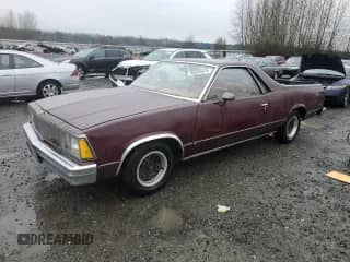 1980 Chevrolet El Camino с VIN 1W80KAK495561, выставлен на аукционе Copart как лот 85526574 с пробегом 13 660 миль миль и Чистый • Clean title. История ставок и продаж доступна на DreamBid. Изображение 1.
