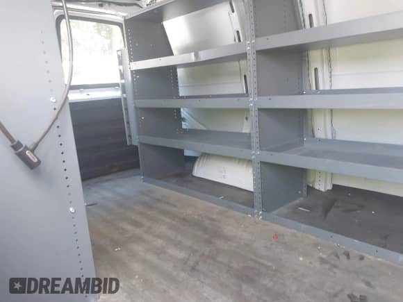 2022 Chevrolet Express Cargo with VIN 1GCWGAFP0N1199911, listed as a IAAI auction lot 42948730 with 35,788 mi miles and . Bid and sale history available at DreamBid. Image 8.