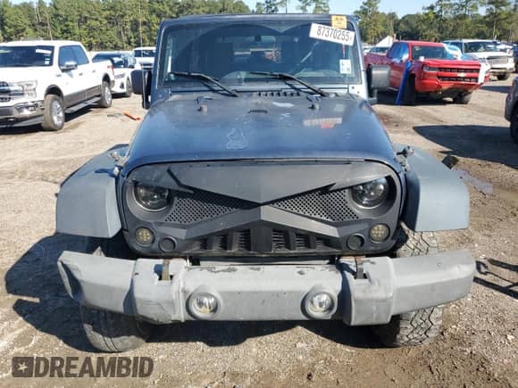 2007 Jeep Wrangler Unlimited Rubicon with VIN 1J4GA69167L154709, listed as a Copart auction lot 87370255 with 151,871 mi miles and Salvage title. Bid and sale history available at DreamBid. Image 5.