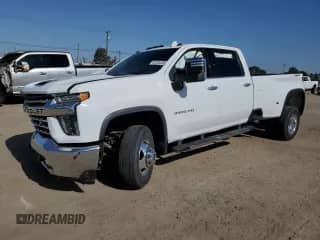 2020 Chevrolet Silverado 3500HD LTZ с VIN 1GC4YUEY2LF222606, выставлен на аукционе Copart как лот 62334385 с пробегом 32 293 миль миль и Списание • Salvage title. История ставок и продаж доступна на DreamBid. Изображение 1.