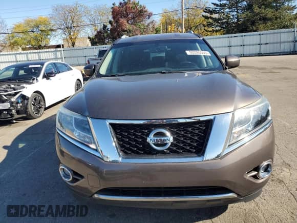 2015 Nissan Pathfinder Platinum с VIN 5N1AR2MM9FC707295, выставлен на аукционе Copart как лот 90095555 с пробегом 106 063 миль миль и Чистый • Clean title. История ставок и продаж доступна на DreamBid. Изображение 5.