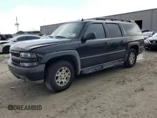 2006 Chevrolet Suburban LT z VIN 3GNEC16Z26G129541, wystawiony jako Copart lot #67285975 z przebiegiem 264 244 mil mil oraz Szkoda całkowita • Salvage title. Historia ofert i sprzedaży dostępna na DreamBid. Obrazek 1.