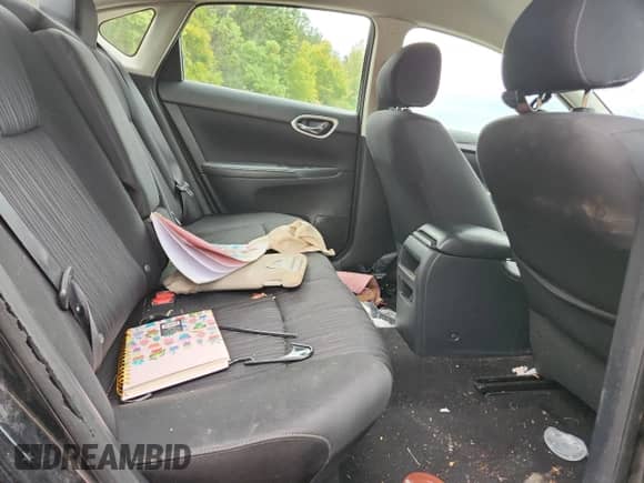 2017 Nissan Sentra SV with VIN 3N1AB7AP6HL684881, listed as a Copart auction lot 82598505 with 152,907 mi miles and Salvage title. Bid and sale history available at DreamBid. Image 10.