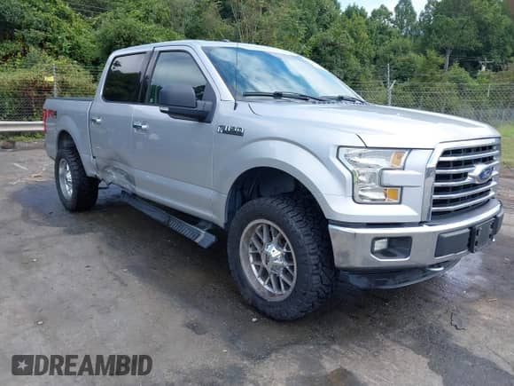 2016 Ford F-150 XLT with VIN 1FTEW1EF0GFD30896, listed as a IAAI auction lot 43002323 with 133,068 mi miles and . Bid and sale history available at DreamBid. Image 1.