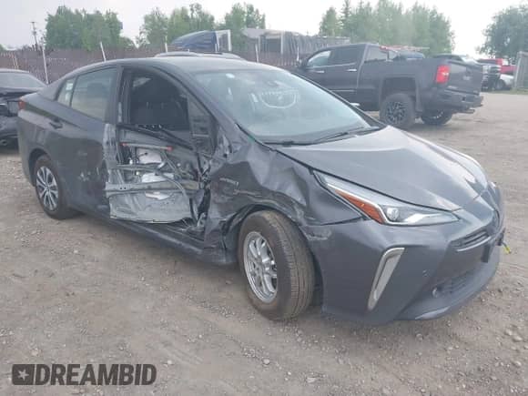 2019 Toyota Prius LE с VIN JTDL9RFU6K3010339, выставлен на аукционе IAAI как лот 42510791 с пробегом 9 084 миль миль и . История ставок и продаж доступна на DreamBid. Изображение 1.