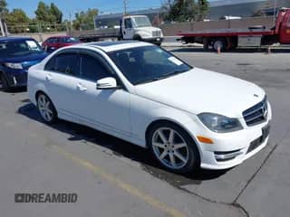 2014 Mercedes-Benz C 250 Sport with VIN WDDGF4HB7EG248602, listed as a IAAI auction lot 43132968 with 79,734 mi miles and . Bid and sale history available at DreamBid. Image 1.