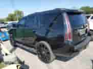 2018 Cadillac Escalade Premium Luxury with VIN 1GYS4CKJ7JR317348, listed as a Copart auction lot 80573115 with 70,818 mi miles and Salvage title. Bid and sale history available at DreamBid. Image 2.