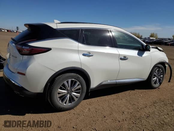 2023 Nissan Murano SV with VIN 5N1AZ2BS8PC112098, listed as a Copart auction lot 81630395 with 102,181 mi miles and Salvage title. Bid and sale history available at DreamBid. Image 3.