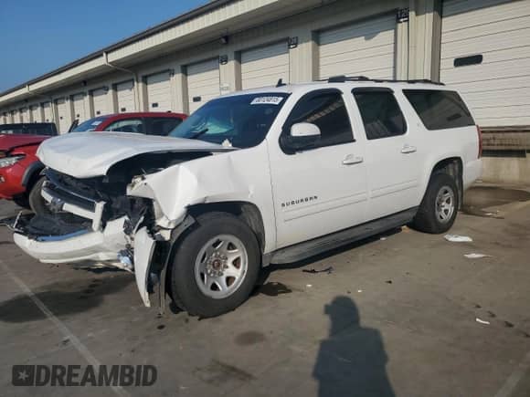 2012 Chevrolet Suburban LT with VIN 1GNSKJE77CR297340, listed as a Copart auction lot 80124815 with 210,152 mi miles and Salvage title. Bid and sale history available at DreamBid. Image 1.