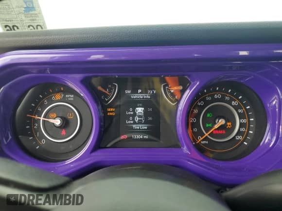 2024 Jeep Wrangler Sport с VIN 1C4PJXAG4RW313496, выставлен на аукционе Copart как лот 49688305 с пробегом 13 304 миль миль и Списание • Salvage title. История ставок и продаж доступна на DreamBid. Изображение 9.