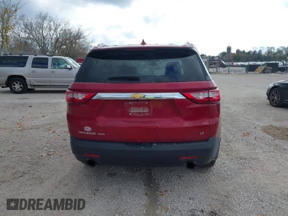 2018 Chevrolet Traverse LT Cloth z VIN 1GNEVGKW5JJ235448, wystawiony jako IAAI lot #43555205 z przebiegiem 111 945 mil mil oraz . Historia ofert i sprzedaży dostępna na DreamBid. Obrazek 16.