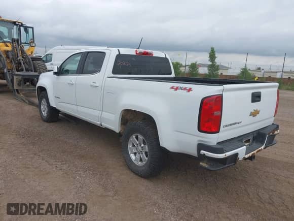 2018 Chevrolet Colorado 4WD Work Truck z VIN 1GCGTBEN2J1189252, wystawiony jako IAAI lot #42370251 z przebiegiem 135 873 mil mil oraz . Historia ofert i sprzedaży dostępna na DreamBid. Obrazek 3.