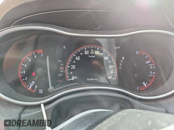 2020 Dodge Durango Pursuit with VIN 1C4RDJFG7LC443402, listed as a Copart auction lot 69918995 with 35,096 mi miles and Clean title. Bid and sale history available at DreamBid. Image 9.