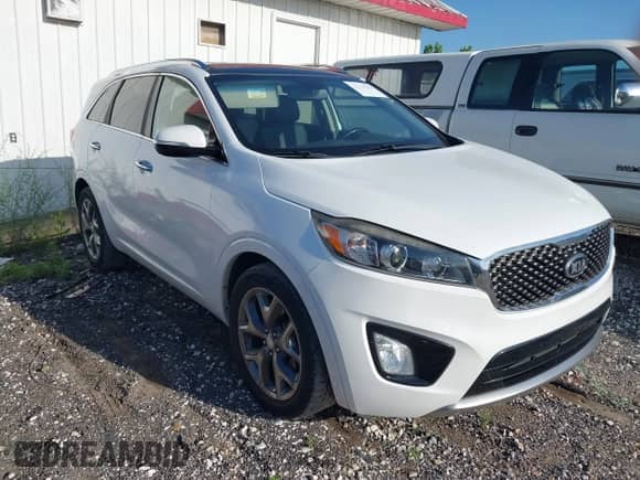 2016 Kia Sorento SXL with VIN 5XYPK4A59GG115064, listed as a IAAI auction lot 42529912 with 103,077 mi miles and . Bid and sale history available at DreamBid. Image 1.