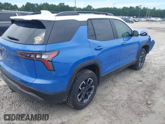 2025 Chevrolet Equinox FWD ACTIV с VIN 3GNAXKEG3SL232459, выставлен на аукционе IAAI как лот 43098001 с пробегом 3 071 миль миль и . История ставок и продаж доступна на DreamBid. Изображение 4.