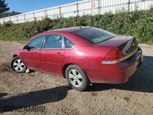 2007 Chevrolet Impala LT с VIN 2G1WT58K079321937, выставлен на аукционе Copart как лот 81965695 с пробегом 126 108 миль миль и Чистый • Clean title. История ставок и продаж доступна на DreamBid. Изображение 2.