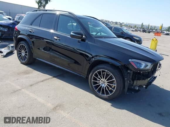 2023 Mercedes-Benz GLE 350 with VIN 4JGFB4JE2PA885002, listed as a IAAI auction lot 42537396 with 13,950 mi miles and . Bid and sale history available at DreamBid. Image 1.