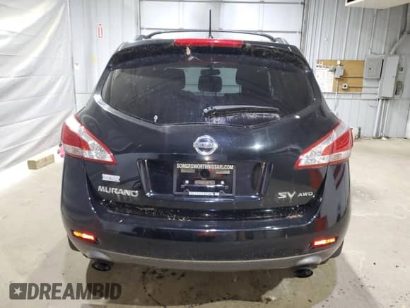 2013 Nissan Murano SL with VIN JN8AZ1MW4DW316877, listed as a Copart auction lot 90644035 with 169,892 mi miles and Clean title. Bid and sale history available at DreamBid. Image 6.
