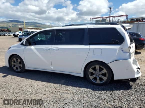 2020 Toyota Sienna SE z VIN 5TDXZ3DC5LS022507, wystawiony jako Copart lot #49871465 z przebiegiem 170 598 mil mil oraz Nie do naprawy • Non repairable. Historia ofert i sprzedaży dostępna na DreamBid. Obrazek 2.