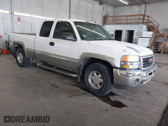 2003 GMC Sierra 1500 SLT with VIN 2GTEK19T431234492, listed as a IAAI auction lot 41790680 with 199,025 mi miles and . Bid and sale history available at DreamBid. Image 1.